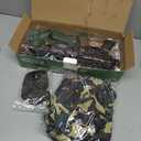 GIFTINBOX Kids Army Costume For Boys Military Soldier Costume with Army Toys, Dress Up Army Halloween Costumes for Kids Boys 11-12