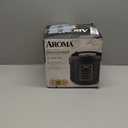 AROMA 12-Cup (Cooked) Digital Rice & Grain Multicooker (ARC-966BD), Black