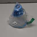 Pet Cone Recovery Dog Cone Adjustable Dog Collar Clear Padded Collar with Breathable Soft Edge, Plastic Puppy Cone Protect The Neck Surgery Recovery, Designed for Cats and Puppies (Large, Blue)