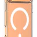 CPHUSA Protective Case Compatible for iPhone 17 Pro Max | TPU + Acrylic Hybrid | Military-Grade Drop Protection | Shock Absorption | Slim Profile | Textured Grip | Wireless Charging | Clear