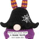 Get Well Gifts for Women Men, Handmade Crochet Healing Witch Cute Decor, Inspirational Motivational Encouragement Thinking of You Gift, After Surgery Recovery Cancer Care Feel Better Soon Decor