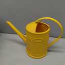 Plastic Indoor Watering Can with Detachable Sprinkler Head - 68oz (1/2 Gallon) for House Plants and Flowers, Yellow