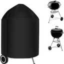 7150 Grill Cover for Weber 22 in Premium Kettle Charcoal, All Weather 600D Heavy Duty Waterproof Outdoor BBQ Covers for Weber Grill Accessories 22 Inch