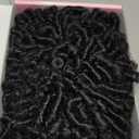 Short Afro Dreadlock Wig Twist Braids Wigs For Black Women Pixie Cut Afro Twists Dreadlocks Crochet Hair For Black Women (Natural Black)