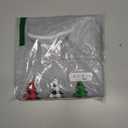 Merry and Bright Sweatshirts Women Funny Leopard Printed Plaid Christmas Trees Long Sleeve Shirt Xmas Graphic Pullover Tops (Gray, M)