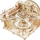 3D Wooden Puzzles Marble Run Set - 159PCS Mechanical Model Kit for Adults Wooden Puzzles, DIY Building Model Kit for Teens Age 14+ Years Old