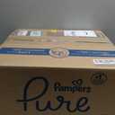 Pampers Pure Baby Diapers, Size 6 (35+ lbs), 108, Up to 100% Leakproof, Premium Hypoallergenic Soft Diapers
