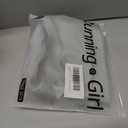 RUNNING GIRL High Impact Sports Bras for Women, High Support Running Strappy Women's Sports Bra with Sewn in Pads Color Grey Size XXL