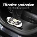 8PCS Door Sill Protector for Tesla Model Y Juniper 2025-2026, Carbon Fiber Pattern Entry Guard with Extended A&B&C Pillar Protection, Anti-Kick Waterproof PP Material Interior Scuff Plate Accessories