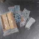 White 4 Drawer Dresser for Bedroom, Tall Bedroom Dresser with Large Drawer & Golden Handles, Wooden Storage Organizer Cabinet Chest of Drawer for Closet, Living Room, Hallway, Children's Room