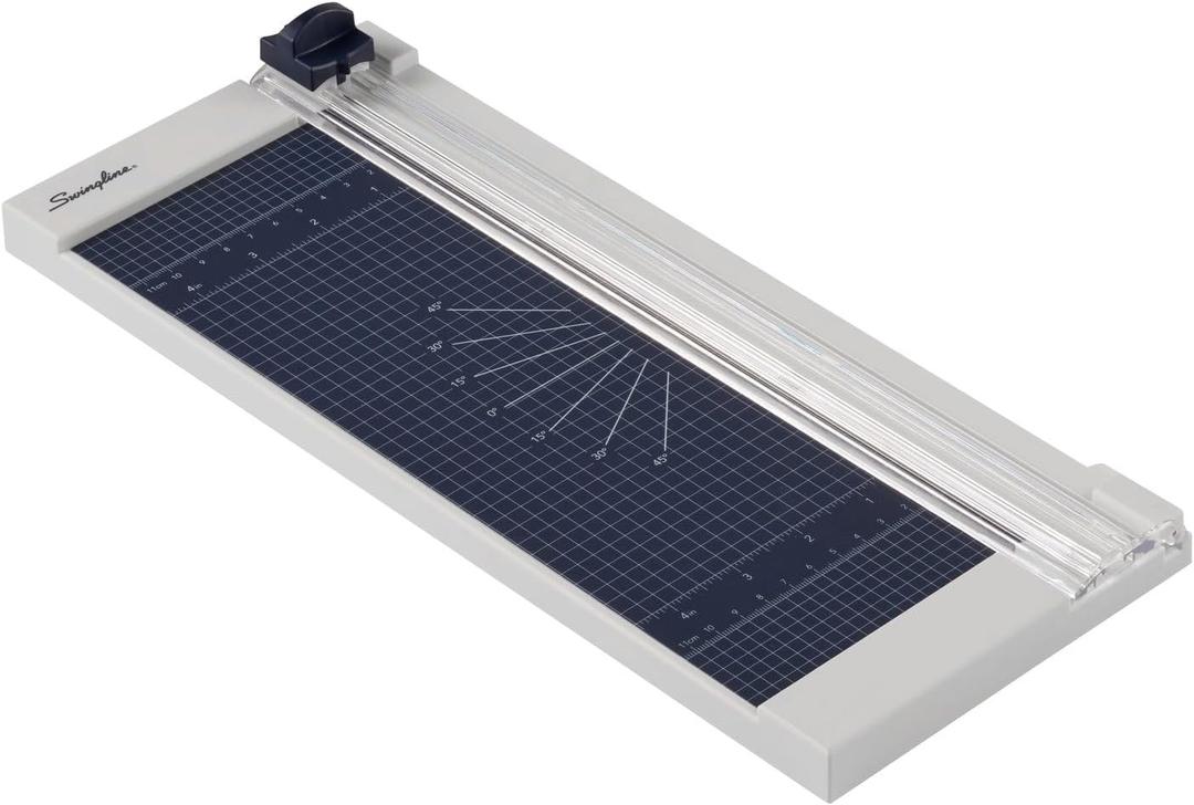 Swingline Paper Cutter, 12" Cut Length, 8 Sheet Capacity, ClassicCut 1208P (G7010007)
