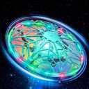 Hand Operated Drone Toy for Kids or Adults - AI Motion Sensors Mini Drones with Bright LED Projection, 360 Flips, Easy Indoor Small Flying Orb Ball for Age 4-6-8-12 Birthday Gifts (Green)