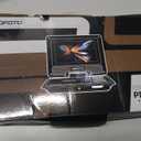 9.5" Portable DVD Player for Kids and Car with 7.5" Swivel Screen, 4-6 Hours Working Time, Car DVD Player with Dual Speakers, Remote Control, Support Sync TV, Region Free USB/SD/AV - Purple