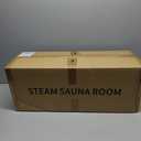 Upgraded Portable Sauna for HomeRelaxation, Steam Sauna for Home with Steamer, Remote Control, Folding Chair, 9 Levels