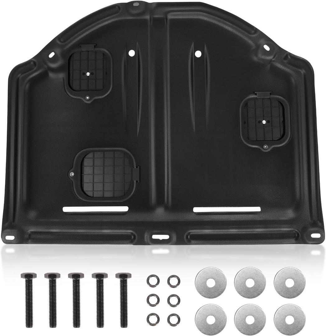 Front Engine Splash Shield Compatible with Kia Optima 2011-2015 2.0L/2.0T/2.4L Under Cover Front Engine Guard Mud Flaps Directly