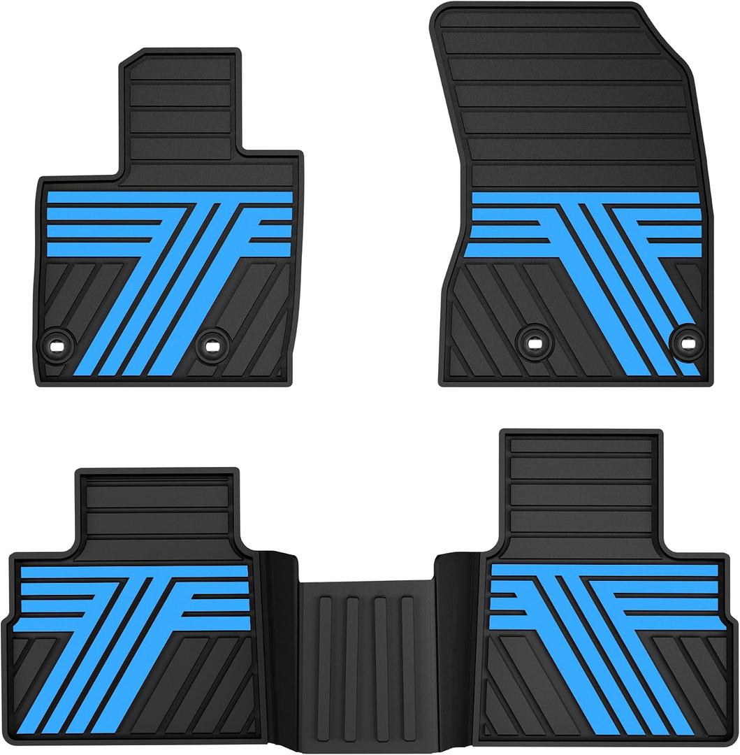 Rubber Floor Mats for Nissan Rogue 2021-2026
