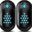 Hand Warmers Rechargeable, 2 Pack 6000mAh Electric Portable Heater, 20 Hrs Long Heating Hot Pockets Hand Warmer, Hunting Gear, Gifts for Women, Men, Raynauds, Camping, Golf, Outdoors (Black Pro)