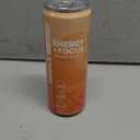 Clean Simple Eats Clear Protein + Energy Drink, 20G Grass Fed Whey Protein Isolate, 100MG Natural Caffeine, L Theanine & Cognatiq, No Artificial Ingredients, Orange Swirl Flavor, 16 Oz Cans, 11 Pk BB 07 30 2025