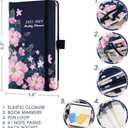 2027-2029 Pocket Calendar - 3 Year Monthly Planner from January 2027 - December 2029, 6.3" x 3.8", 2027-2029 MonthlyPlanner with 61 Notes Pages, Inner Pocket, Pen Loop, Elastic Closure