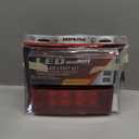 Blazer International Hopkins C7280 LED Low Profile Submersible Trailer Light Kit – Waterproof Stop/Turn/Tail Lights with License Plate Bracket & Wire Harness – Fits Trailers Over & Under 80" Wide