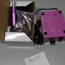 Subay Electric Nail File - 35,000RPM Professional Efile Machine for Acrylic Gel Polish Removal, Nail Drills Manicure Pedicure Kit with 100 Sanding Bands (Purple)