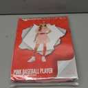 Morph - Pink Baseball Player Costume For Kids, Softball Halloween Costumes For Girls, Movie Character Costumes Toddler (4-6 Years)