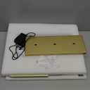 Vanity Mirror with Lights,17.3"13" Lighted Makeup Mirror with 12 Dimmable LED Bulbs,10X Magnification Smart Touch Control Hollywood Mirror with Lights,3 Colors Dimmable,360 Rotation (Gold)