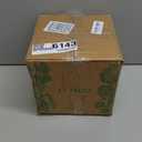 LE TAUCI Ceramic Plant Pots, 5.1 + 6.4 Inch Footed Pots for Plants, Modern Flower Pots for Home and Office, Indoor Planters with Drainage, Reactive Glaze Black