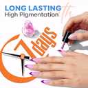 modelones Nail Polish Set, 12 Colors Neon Pink Red Blue Orange Spring Summer Quick Dry Mini Starter Kit, Long Lasting Art DIY Manicure Set at Home for Women Girls