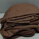 Extra Deep Queen Sheet Set - 4 Piece Breathable & Cooling Bed Sheets - Easily Fits 18 to 24 inch Mattress - Ultra Soft, Wrinkle & Fade Free w/ Extra Deep Pockets - Comfy Hotel Luxury Bedding - Brown