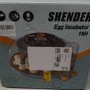 Egg Incubators for Hatching Eggs, Egg Incubator with Automatic Egg Turning and Humidity Control and Temperature Control, 18~36 Eggs Incubator for Chicken & Quail