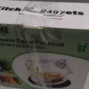 Microwave Splatter Cover for Food, Clear Microwave Lid with Water Steamer, Integrated Handle, Splatter Guard, 10 Plate Covers & 12" Mat, BPA-Free, Essential Kitchen Gadgets and Accessories (transparent)