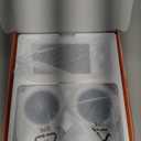 ARENTI Baby Monitor with 2 Cameras, 2K/3MP WiFi 6 Camera and Audio, 5-inch Wireless Screen, Smartphone App, Super Night Vision, Crying Detection, Auto Tracking, Temp&Humidity Sensor (D3 Set) (White)