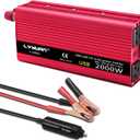 Car Vehicle Power Inverter 800W/2000W(Peak)DC-AC 12V-110V Converter Power Supply