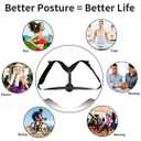 Posture Corrector plus Carrying Bag. Back support for Men, Women and Children. Invisible and Fully adjustable to support your Upper back. Relives back, shoulder and neck pain.