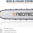 20 Inch Bar and Chain Combo Fits for Stihl, .325" Pitch .063" Gauge 81 Drive Links Fits for Stihl MS290 028 MS271 MS291 MS261 MS270 MS280 024 026 029 030 203SFGD025