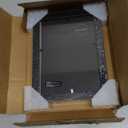 Americanflat Hinged 5x7 Picture Frame with Shatter-Resistant Glass - Double Picture Frames with Engineered Wood - Signature Collection - Photo Frame for Tabletop Display - Black