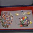 Pure Handmade Ceramic Cup and Saucer Set Artisanal Craftsmanship Collectable Tea cups and Saucers 6oz (Rose-A)