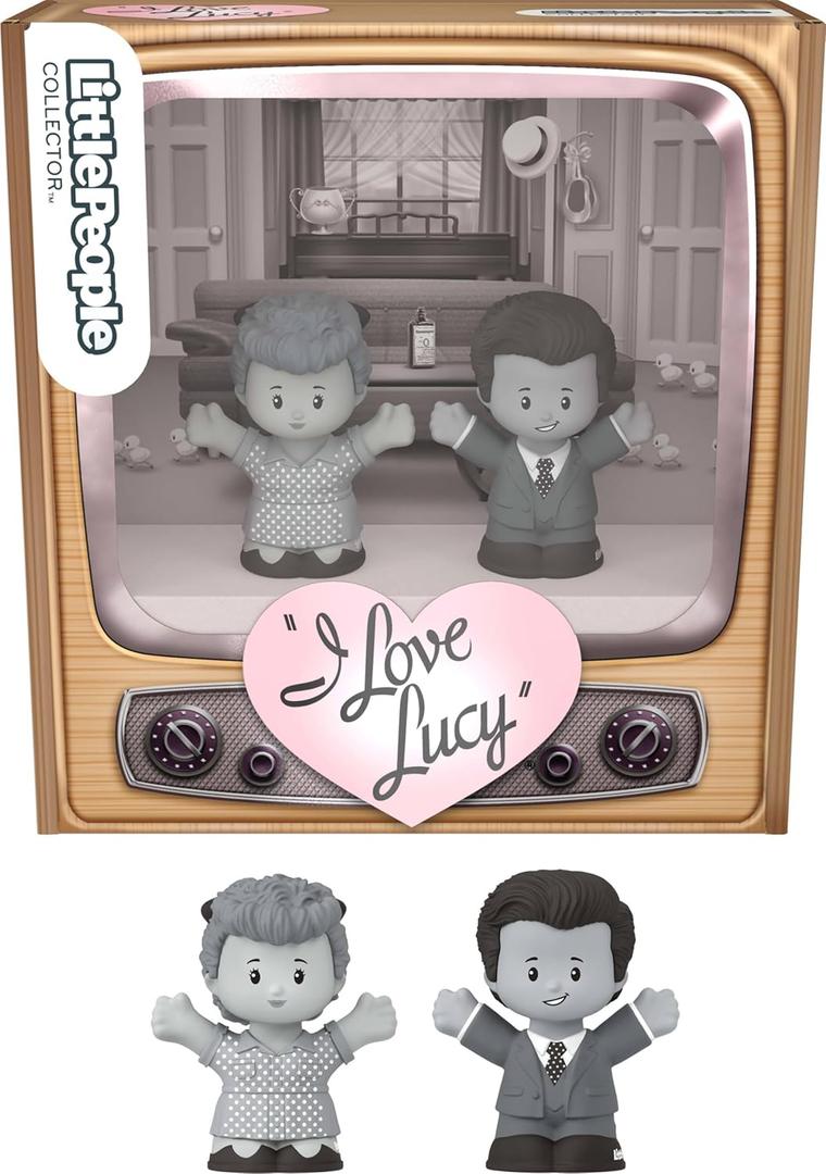 Little People Collector I Love Lucy: Lucy and Ricky Special Edition Figure Set for Adults & Fans in Display Package 