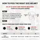 Youth Dirt Bike Helmet DOT Certified - Full Face Motorcycle Helmet for Off-Road, ATV, Street Riding, Includes Adjustable Goggles & Protective Gloves