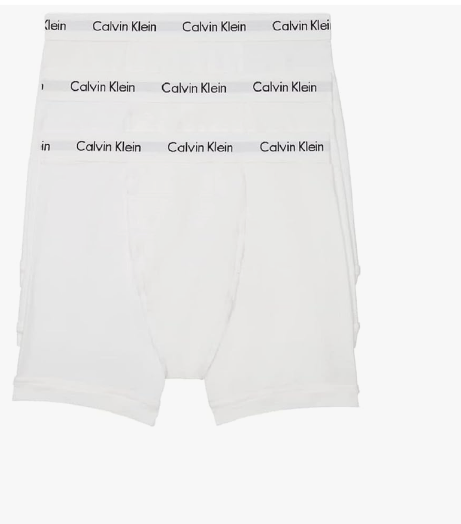 Calvin Klein Men's Cotton Stretch 3-Pack Boxer Brief.M