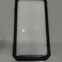 SOiOS for iPhone 13/14/15 Phone Case: for iPhone 16e Protective Cover with Built-in Kickstand | Heavy Duty Military Grade Hard Protection Shock Proof | Durable Dual-Layer Design Black