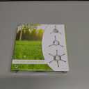 Steel Wire Grass Trimmer Head, 6 Inches String Trimmer Replacement Head, 2025 New Wire Brush Weed Trimmer Head Weed Remover Tool for Lawn Mower Tray, Spindle 0.2 inches (2pcs, 3 Blade+6 Blade)