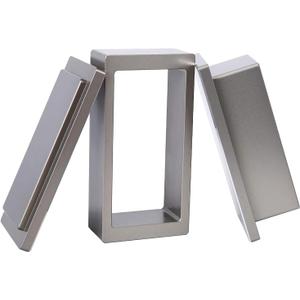 TUOPUKE 2x4 Inch Pre Press Mold Made of Food Grade Anodized Aluminum