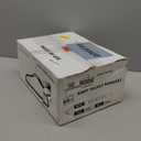 HOUSE DAY Velvet Baby Hangers for Closet, Kids Hangers Velvet 60 Pack, Non Slip Toddler Hanger 11.8 Inch, Durable Childrens Hanger for Newborn Baby Clothes- White