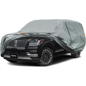 Kayme Heavy Duty SUV Car Cover Custom Fit Lincoln Navigator L LWB Waterproof All Weather for Automobiles, Full Exterior Covers Sun Rain UV Protection.Deliver About 3-10 Days
