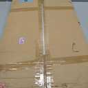 Computer Desk, Foldable Desk, Home Office Desks, Solid Wood Writing Desk, Mid Century Modern Desks, Oak Study Table, Folding Desks for Small Spaces, 39.4 W x 27.6 H x 13.6 D Inches, Walnut