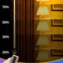 JandCase A19 LED light Bulbs with Remote Control, 3 Color Temperature Light Bulb(2000K/2700K/5000K), E26 Base Light Bulb with Dimmable and Timer Function,2 Pack Light Bulb for Home Decor Bedroom