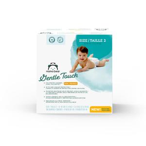Amazon Brand - Mama Bear Gentle Touch Diapers, Size 2, 184 Count (4 packs of 46) Amazon Brand - Mama Bear Gentle Touch Diapers, Size 2, 184 Count (4 packs of 46)