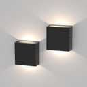 Wall Sconces Set of Two - Wireless Wall Light, Rechargeable Wall Sconce Battery Operated with Adjustable Color Temperature 3000K-7000K Wall Lights for Bedroom, Indoor Sconces Wall Decor Set of 2